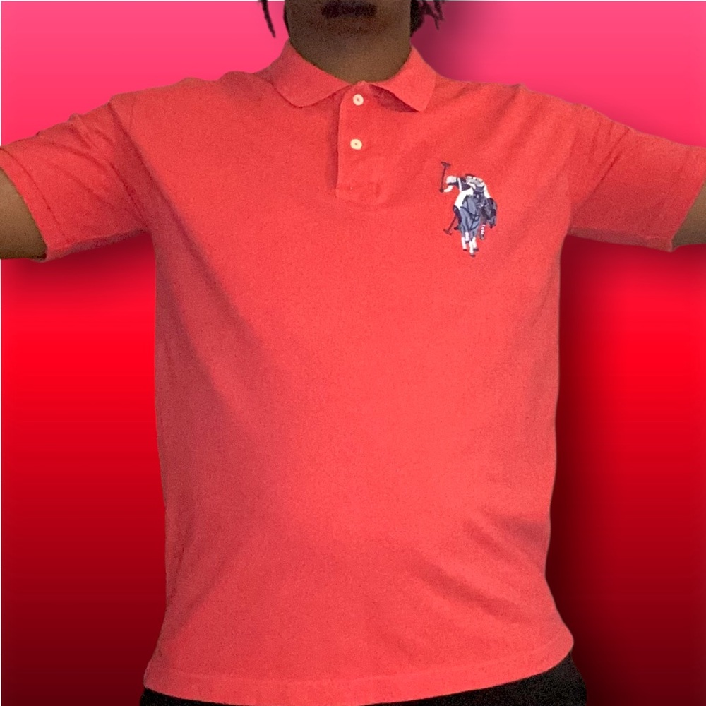 U.S. Polo Assn. Men's Res Size Large  Classic Polo Shirt